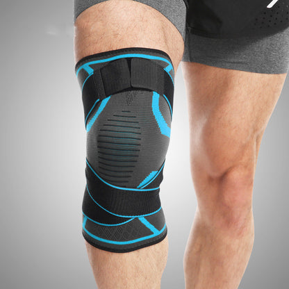 Sports Compression Horoscope Cross Strap Knee Pads