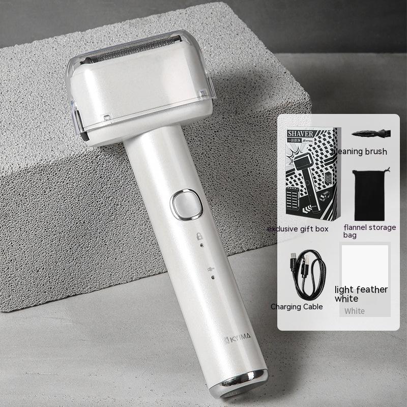 New Youth Hammer Shaver Men's Electric Reciprocating Smart Fully Washable Portable Rechargeable Beard Scraper