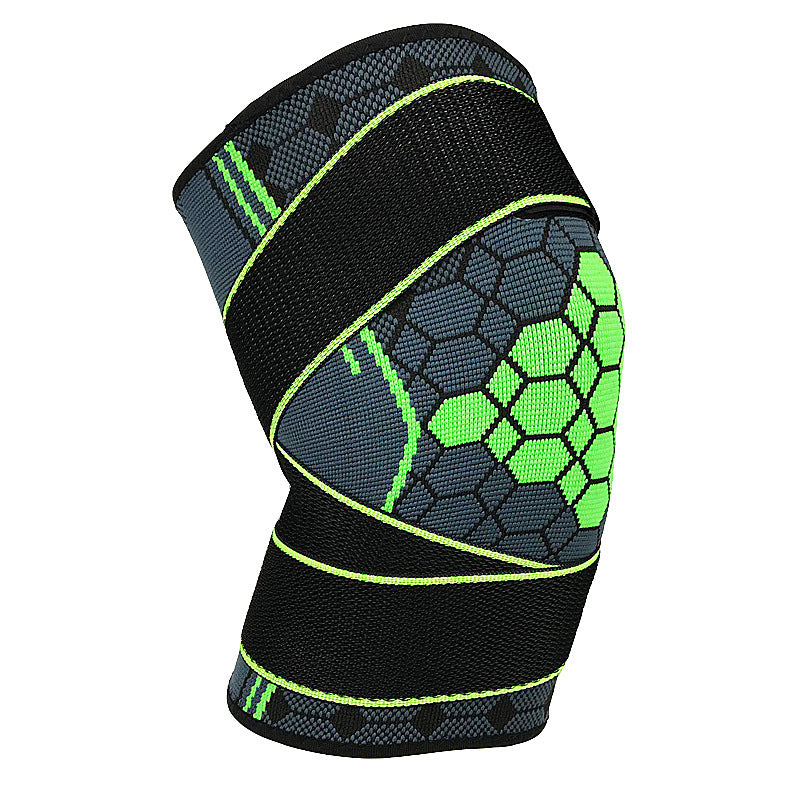 Double Strap Compression Knee Pads For Basketball Cycling