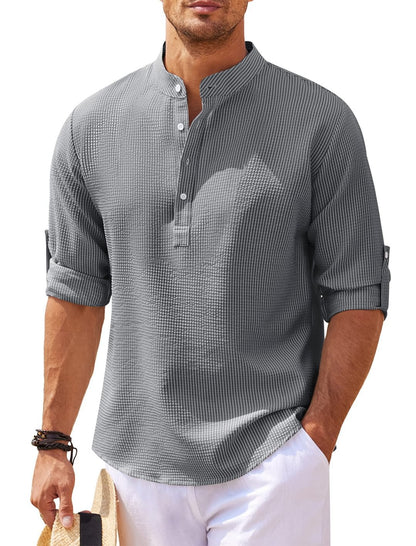 Stand Collar Shirt