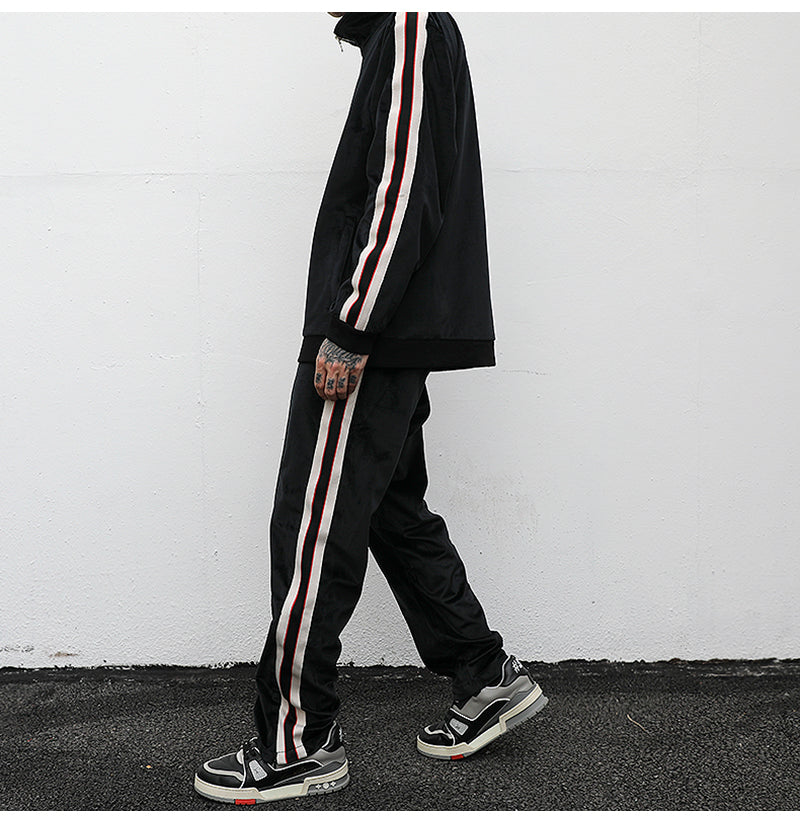 Striped Track Pants