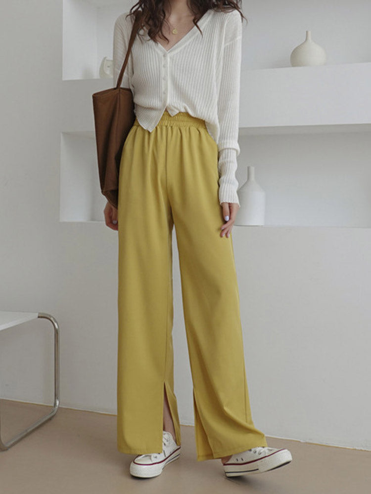 Drape Split Trousers