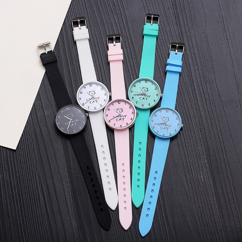 Kids Quartz Silicone Watch