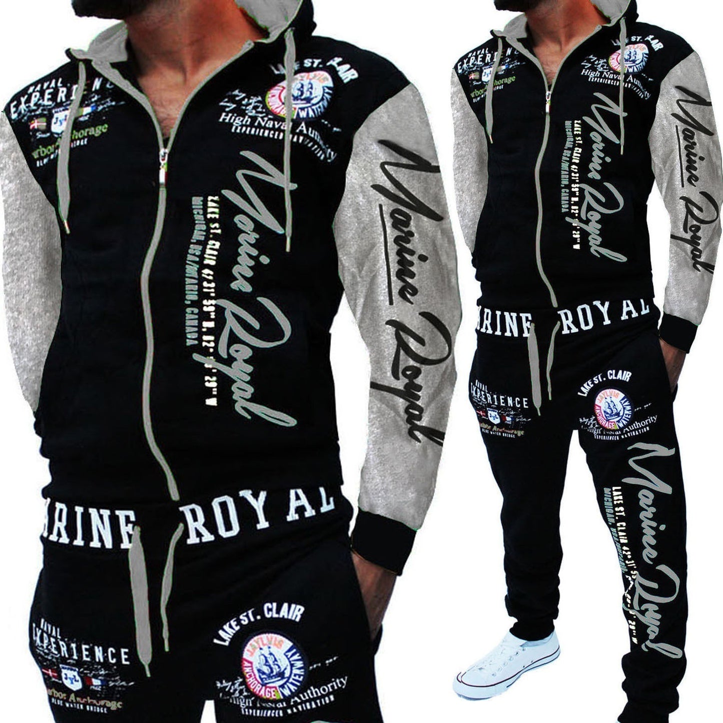 Men's 2-Piece Sweat Suit Set