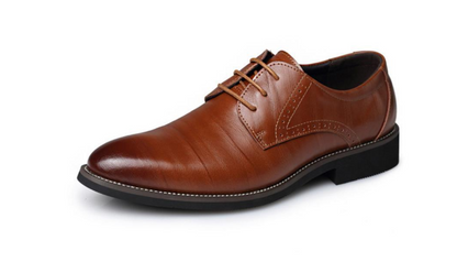 stylish men's leather shoes.