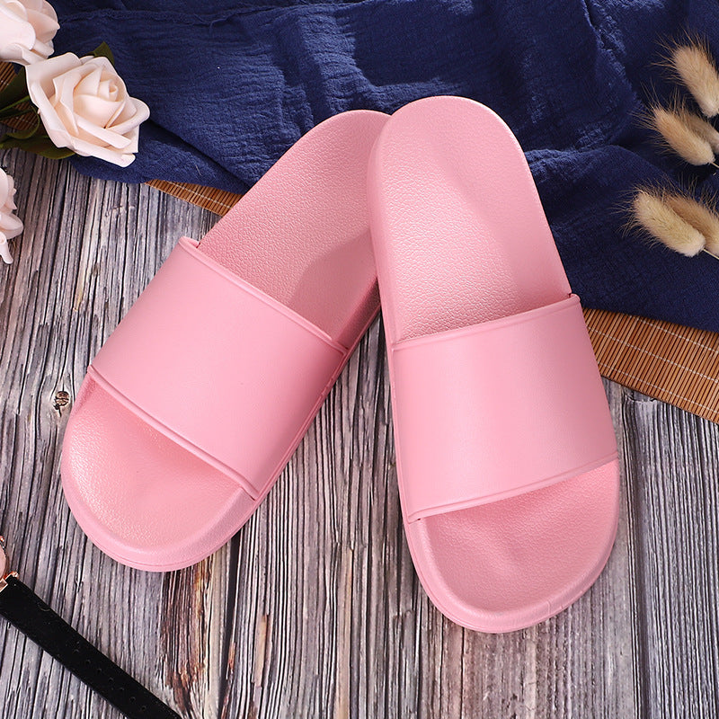 Men and women fashion couple sandals and slippers