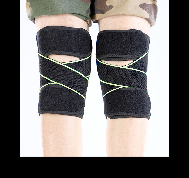 Outdoor sports compression knee pads