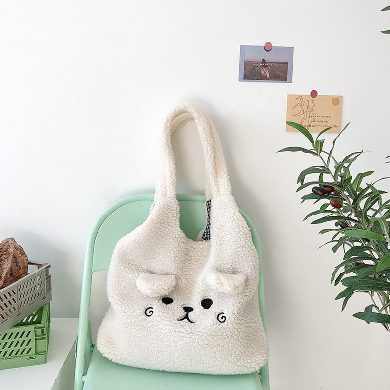 Lamb Plush Shopping Bag