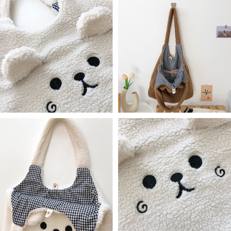 Lamb Plush Shopping Bag