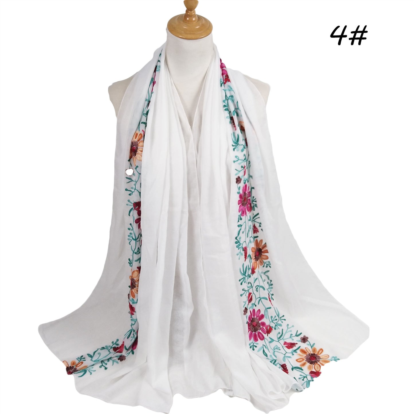 Floral Linen Hijab