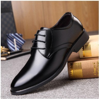 Elegant Men's Black Toe Shoes