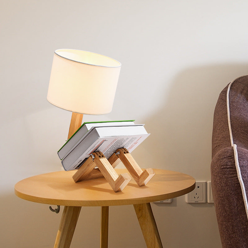 Creative Wooden Table Lamp