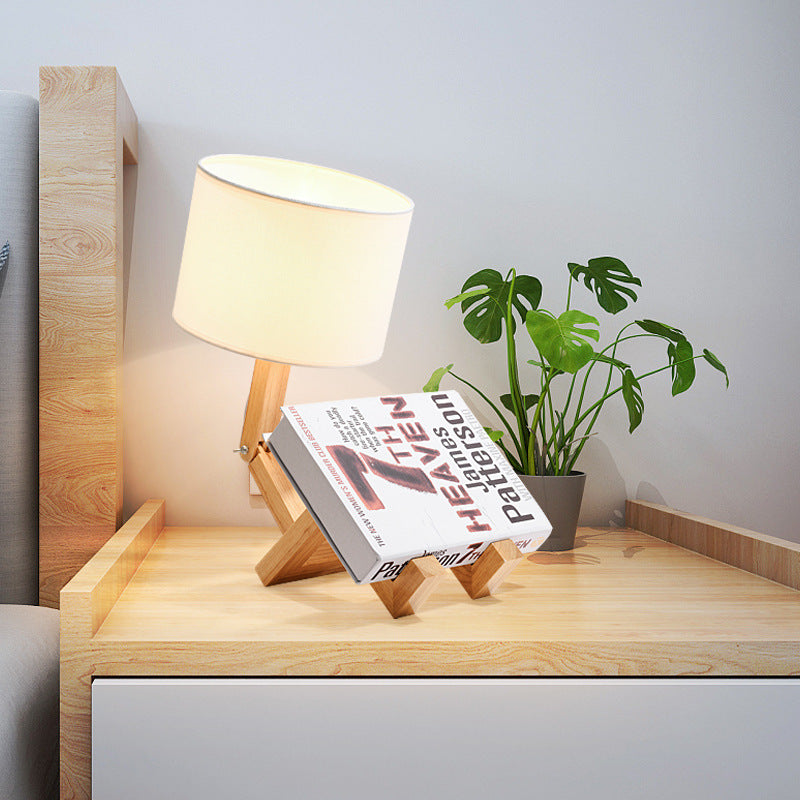 Creative Wooden Table Lamp