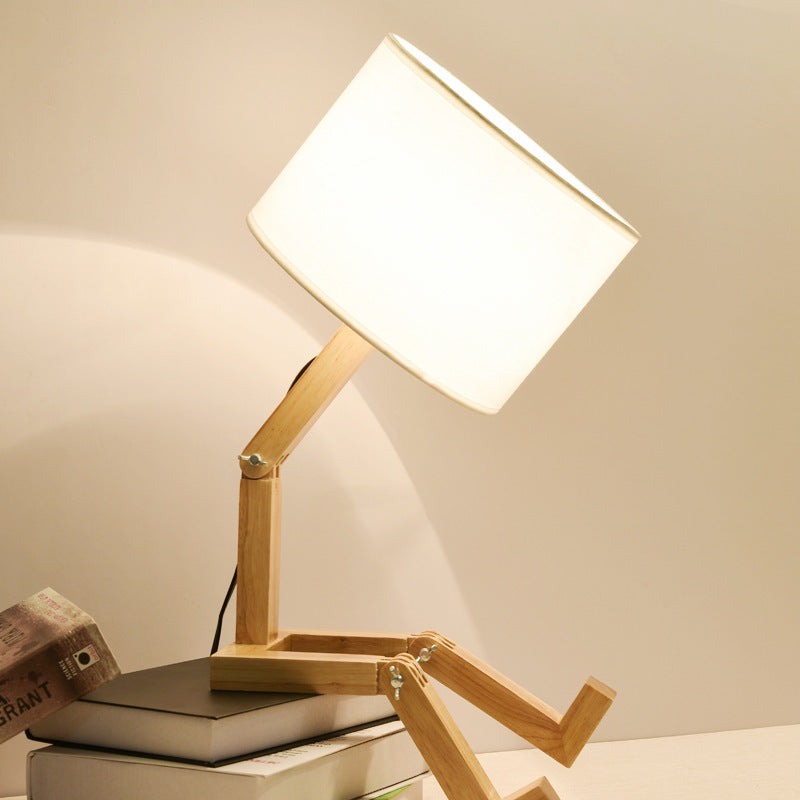 Creative Wooden Table Lamp