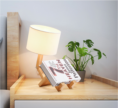 Creative Wooden Table Lamp