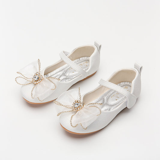 Spring New Girls' Single Shoes