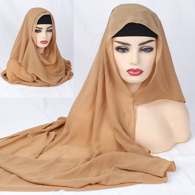 Pure Color Headscarf Set