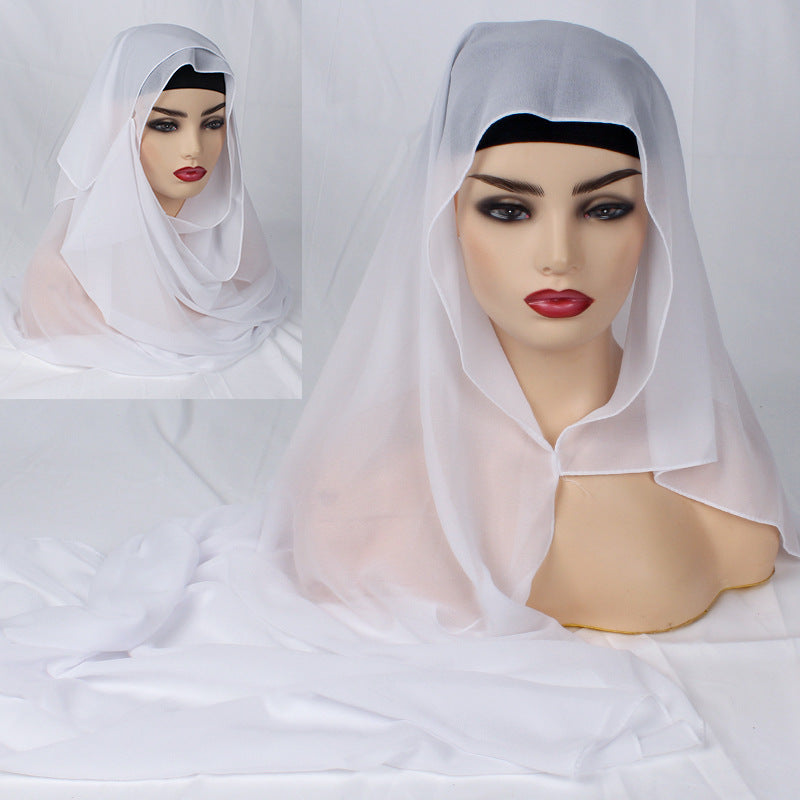 Pure Color Headscarf Set