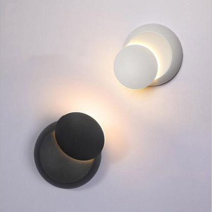 Rotating Lunar Eclipse Wall Lamp