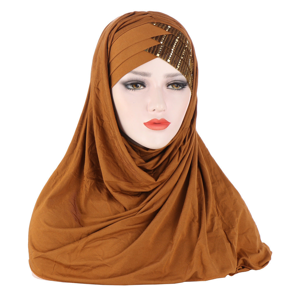 Glitter Turban hijab