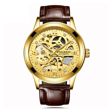 Luxury Luminous Steel Mechanical Watch