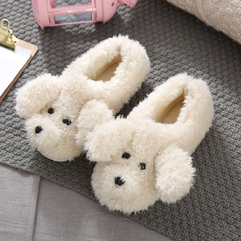 Dog Plush Slippers