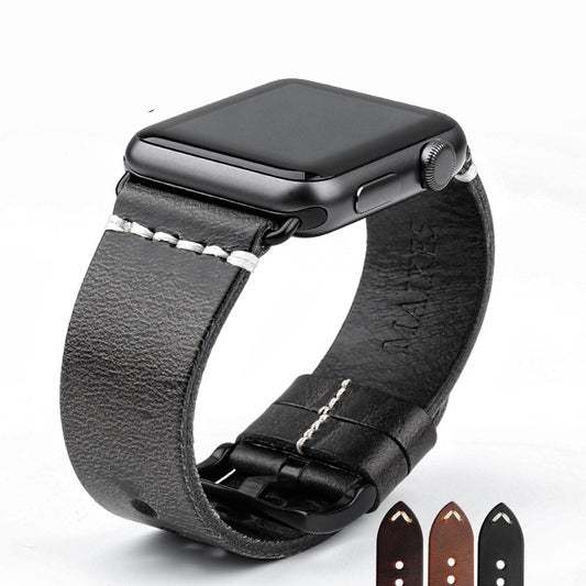 Leather Strap Watch