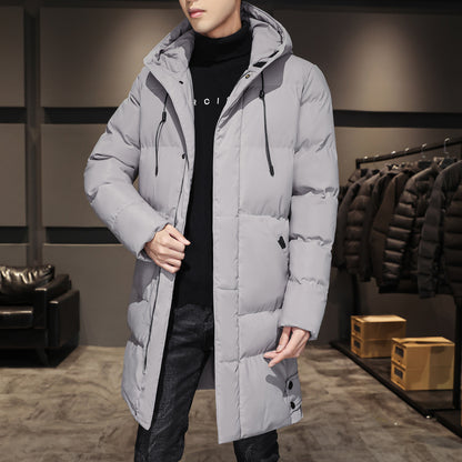 Plus Size Men's Winter Cotton Coats Coat Thick Mid-length