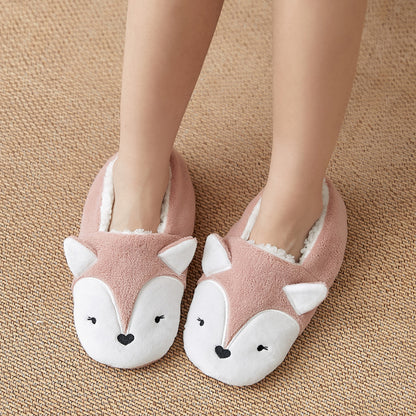 Cartoon Coral Slippers
