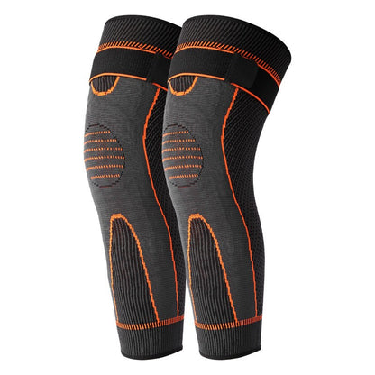 Men's And Women's Knitted Riding Long Lace Up Knee Pads