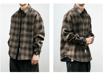 Sanding Plaid Shirt