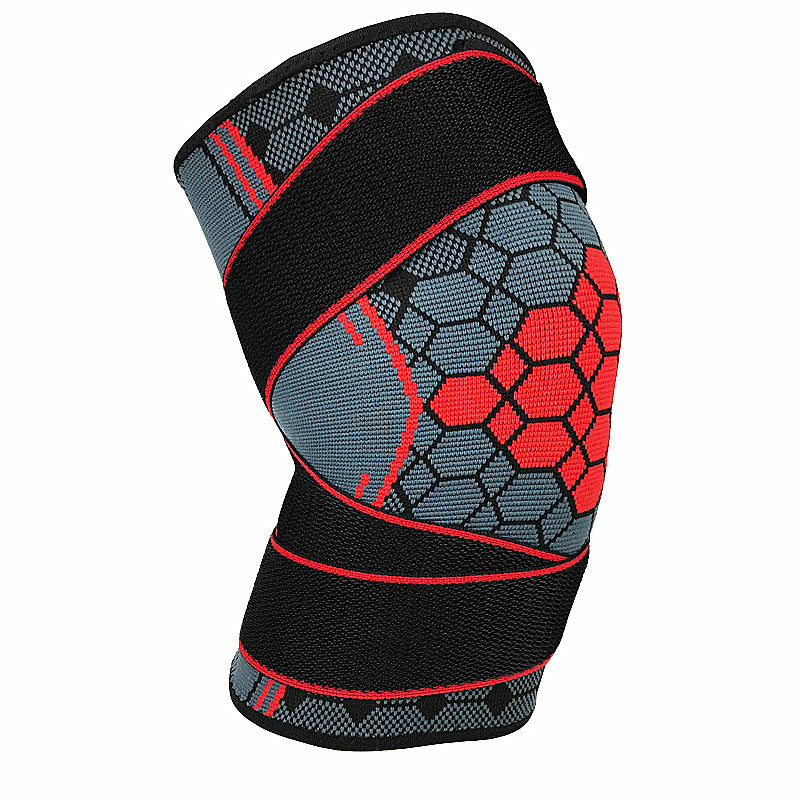 Double Strap Compression Knee Pads For Basketball Cycling