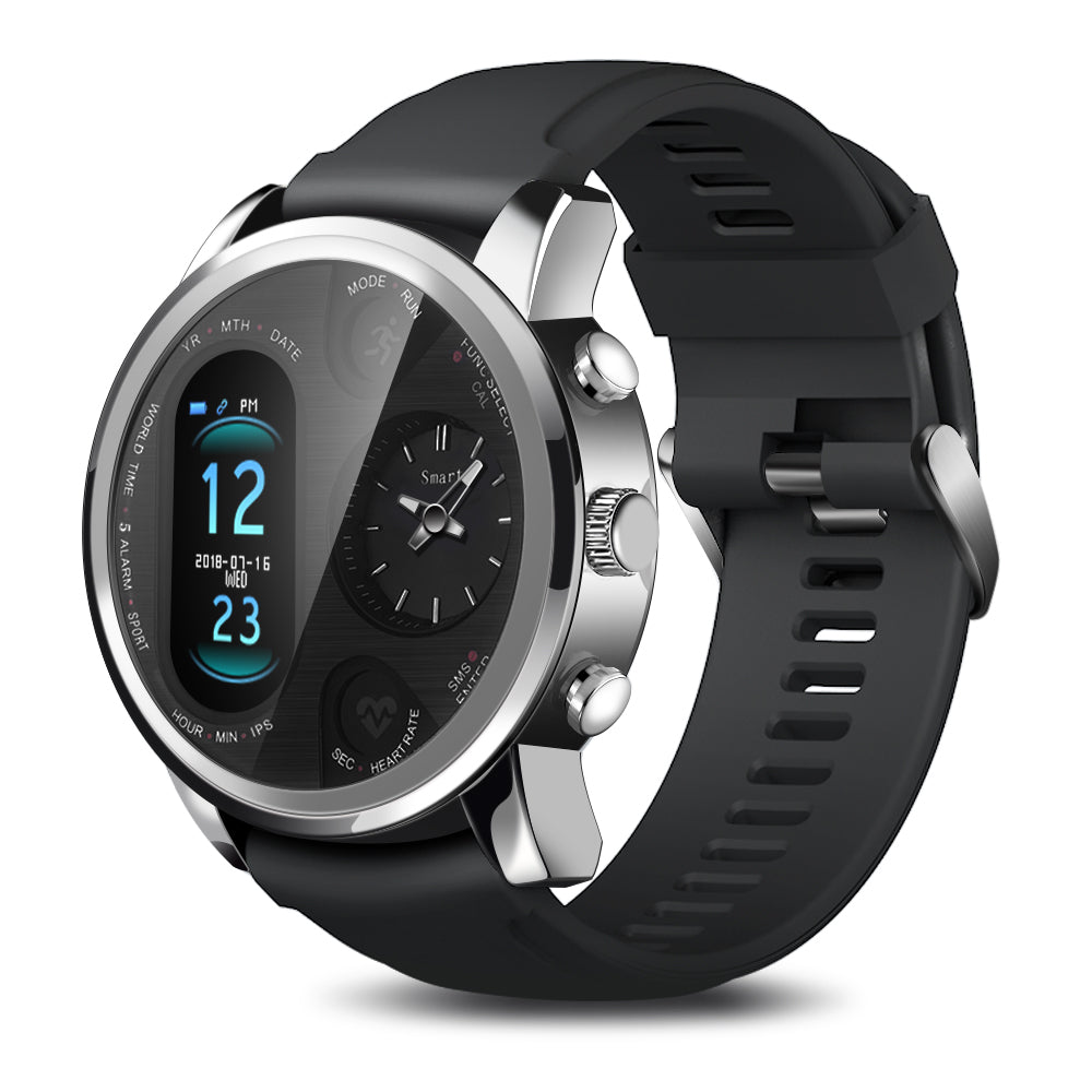 Dual Time Zone Smartwatch