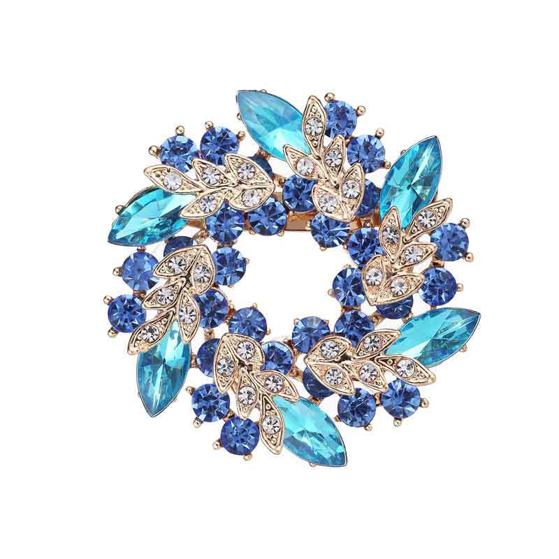 Diamond Crystal Brooch