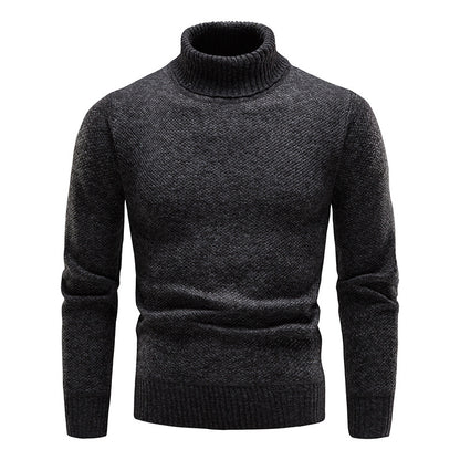 Men's Undershirt Outer Turtleneck Sweater