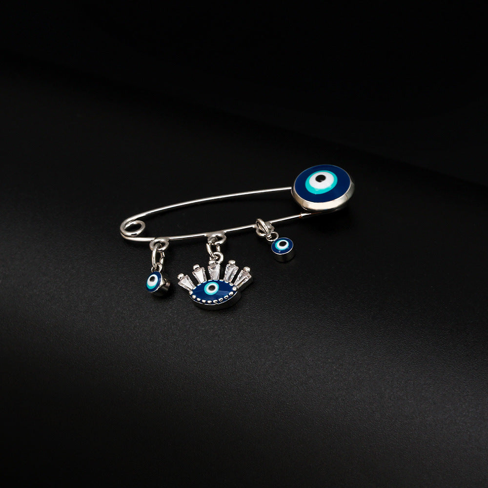 Devil's Eye Brooch