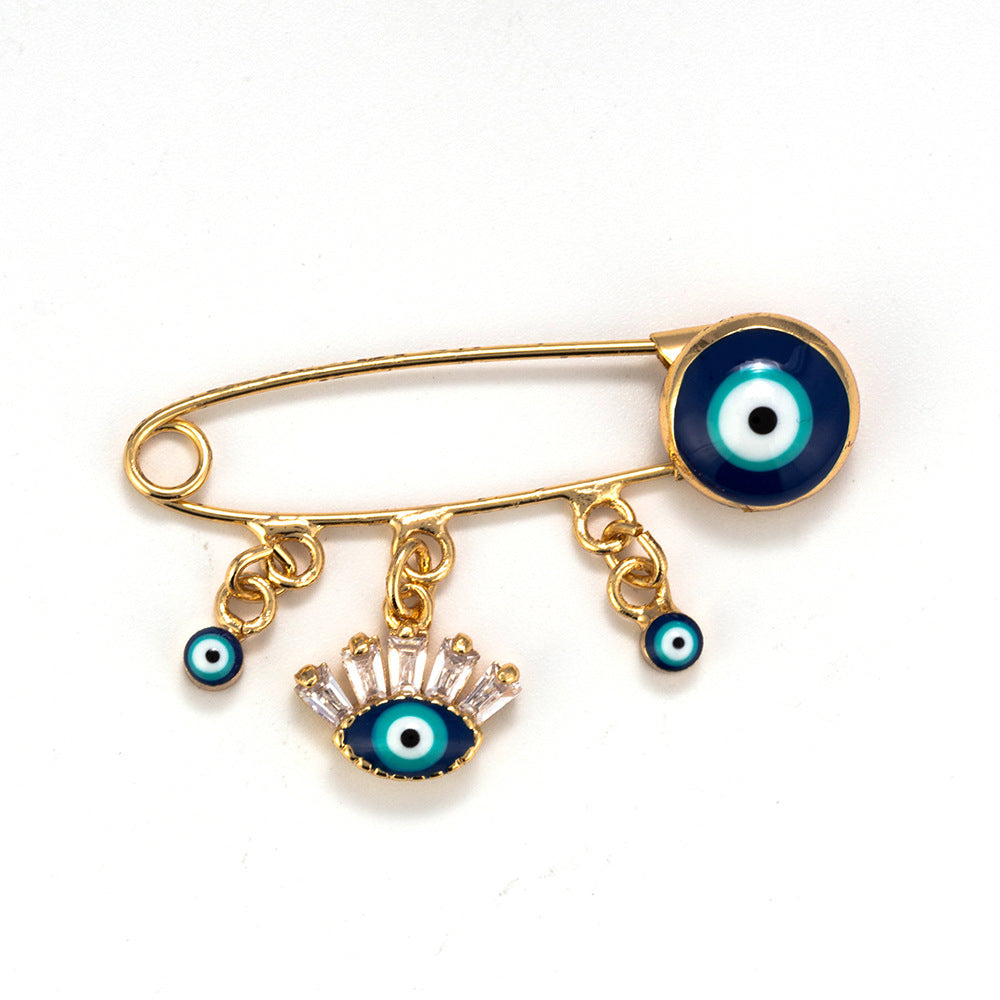 Devil's Eye Brooch