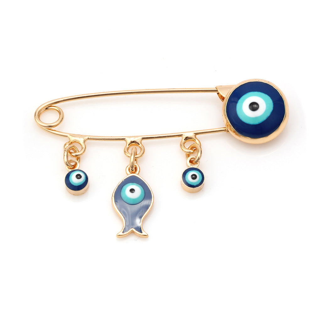 Devil's Eye Brooch