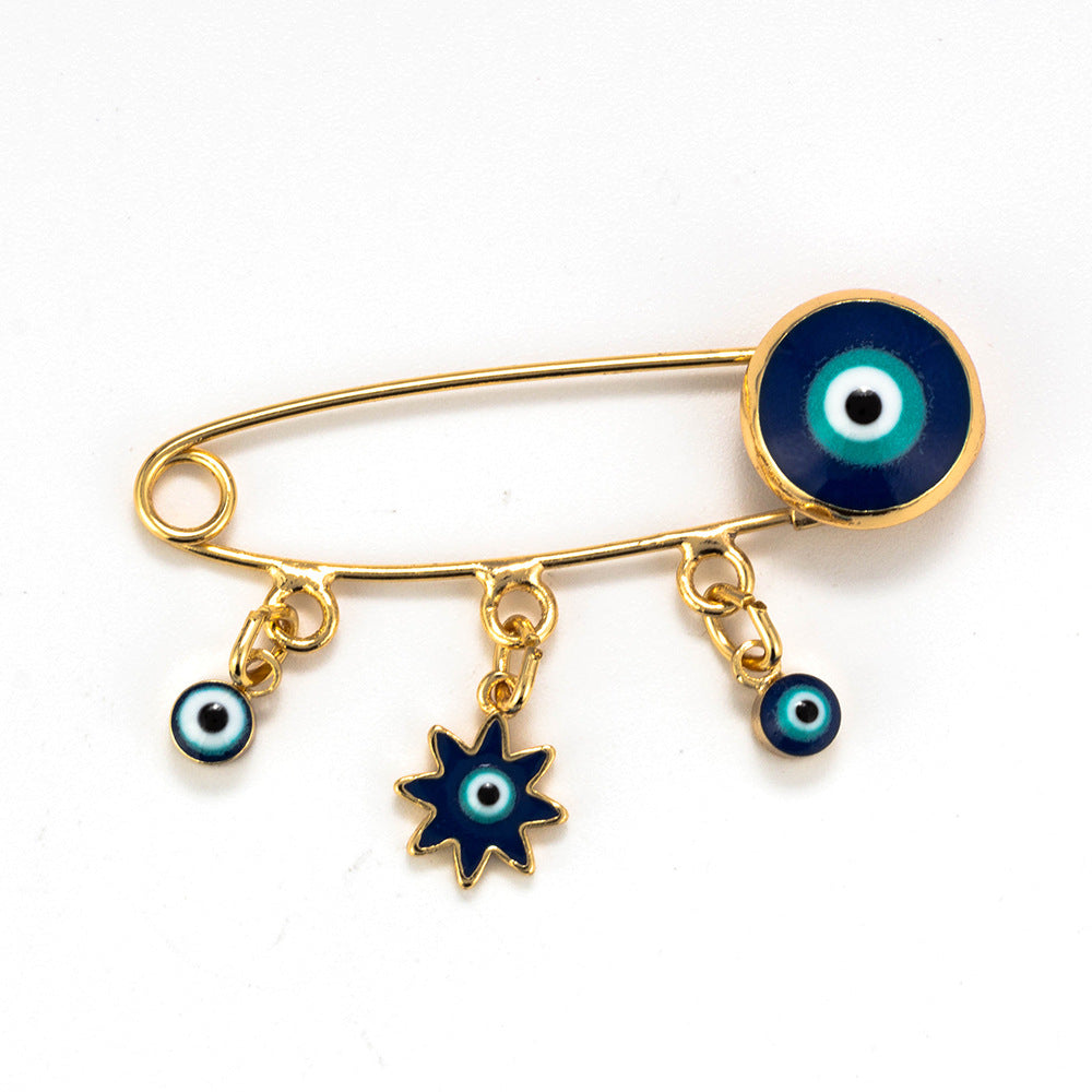 Devil's Eye Brooch