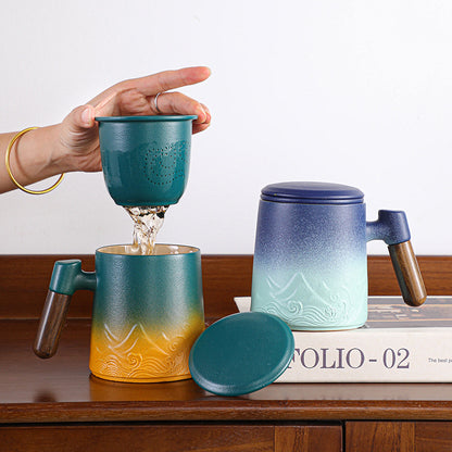 Office Ombre Tea Mug Set