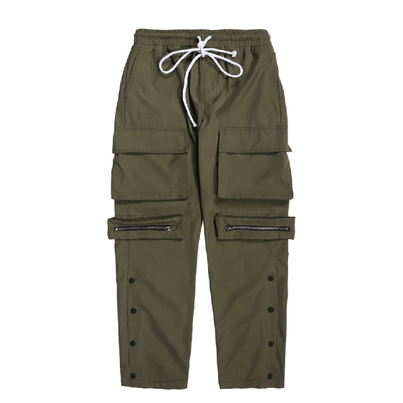 Trousers with straight trousers