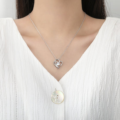 Zircon Love Necklace