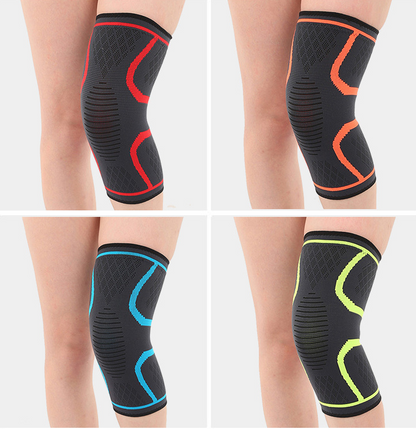 Sports Knee Pads Silicone Non-slip Breathable Knitted Knee Pads