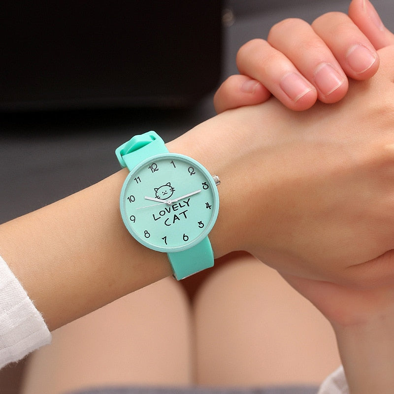 Kids Quartz Silicone Watch