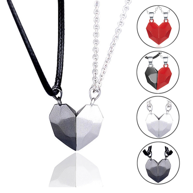 Magnet Love Heart Necklace