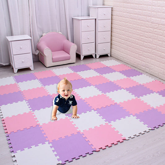 Foam stitching crawling mat