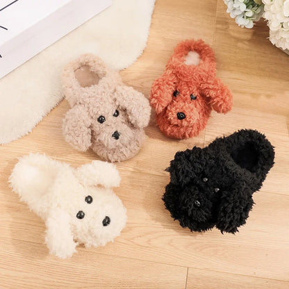 Dog Plush Slippers