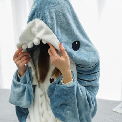 Shark Blanket Pajamas