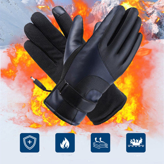 Heating Gloves For Four-gear Temperature-regulating Electric Vehicle