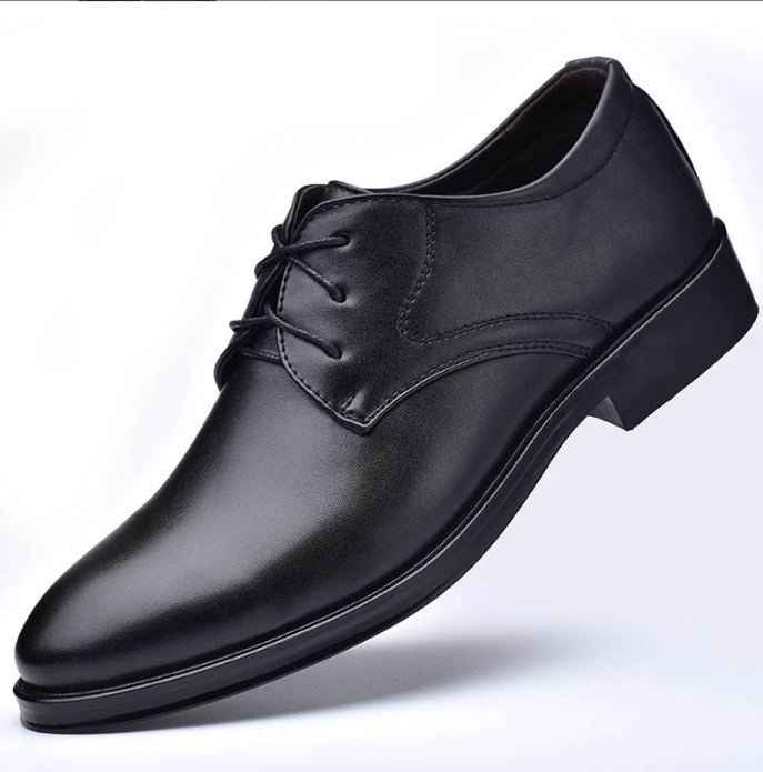 Elegant Men's Black Toe Shoes